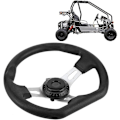 Pikkukuva 3 / 5: 270mm Go-Kart -ohjauspyörä Buggy Go-Kart -kilpa-autoon