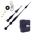 Miniatyrbillede 3 af 5: Bevægelse Lydløs Urværk Mekanisme 3 Nåle Sweep Elektrisk Pendul Urværk Mekanisme Pendul Bevægelse Quartz Urværk DIY Ur Mekanisme Reparation