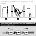 Miniatyrbild 3 av 5: Forest Wood Countersink, HSS Countersink Drill Bits Wood Countersink Countersink Steel Countersink Drill Carpentry Reamer with Hex Wrench Reamer