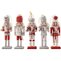 Miniatyrbillede 1 af 5: 5 stk. Noël Nøddeknækker Soldat 12cm Soldat Nøddeknækker i B