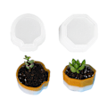 Miniatyrbild 1 av 4: DIY-hartsform för växter, DIY-blomkrukeformar, planteringskrukeform,