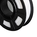 Miniatyrbillede 3 af 8: 3D-printer filament, hvid, 1,75 mm, 8,8 oz nettovægt, 180 til 210 Celsius PLA-filament til 3D-print, genopfyldning, udskiftning