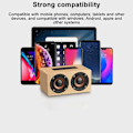Miniatyrbild 5 av 8: Trådlös Bluetooth-högtalare i trä