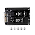 Miniatyrbilde 2 av 2: Høy ytelse 22pin M.2 NGFF til SATA Adapter Plug and Play M.2 til SATA B Key