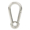 Miniatyrbillede 6 af 8: 10 stk. Snap Hook Fjeder Karabiner Klips Spænde Rustfrit Stål til Camping Klatring Hængning M5