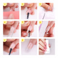Miniatyrbild 8 av 8: 100 st Fibernails för nagelförlängning, Nail Extension