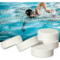 Miniatyrbillede 4 af 5: 50 Multifunktionstabletter til klor - Øjeblikkelig desinfektion til badekar, swimmingpool og spa - ksize THSINDE