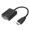 Miniatyrbillede 2 af 9: HDMI Han til VGA Hun Video Konverter Adapter Kabel med Lydkabel