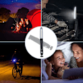 Miniatyrbillede 6 af 7: Multifunktionel Justerbar Arbejdslampe LED Lommelygte Foldbar COB Arbejdslampe Genopladelig Magnet Inspektionslys