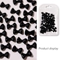 Miniatyrbild 3 av 5: 200 st 3D rosett nagelkonst dekorationer, färgglada rosett nageltillbehör 3D rosetter nagelberlocker för harts flatback nagelkonstdesign