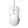Miniatyrbilde 1 av 5: inphic PC-mus med kabel, stille klikk, 4800DPI justerbar og 6 knapper, ergonomisk design, optimert optisk USB-kabelmus for bærbar PC
