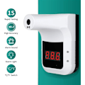 Miniatyrbillede 7 af 7: Infrarødt termometer berøringsfri digital K3 termometer, vægmonteret infrarødt pandetermometer K3 med LCD-display