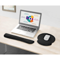 Miniatyrbild 3 av 6: Premium Memory Foam Tangentbord och Mus handledsstöd Pads Set- för bekväm skrivning och handledssmärta lindring (2-pack)