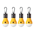 Miniatyrbild 1 av 5: 4-pack bärbara LED-tältlampor - Nödlampor