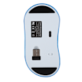 Miniatyrbild 1 av 2: 1200DPI Sko-utseende 2.4G Trådlös Laddningsbar Optisk Mus för Android / Windows OS Blå