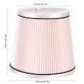 Miniatyrbillede 1 af 2: Moderne Hængende Pendellampe Lampskærm Chandelier Lampebetræk Holder til Stue Nøgen Rosa