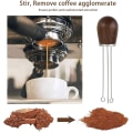 Miniatyrbillede 4 af 8: Espresso kaffeske, højt rangeret træhåndtag Espresso kaffe