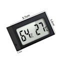 Miniatyrbillede 2 af 5: Digitalt display termohygrometer modul mini termohygrometer