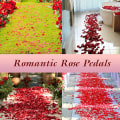 Miniatyrbilde 3 av 6: 1200 stk kunstige roseblader, ikke-vevde blomsterblader for