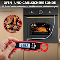 Miniatyrbilde 4 av 6: Grilltermometer digital, øyeblikkelig avlesning kjøtttermometer stek