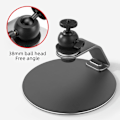 Miniatyrbilde 2 av 6: Flyttbar projektorstativ med 38 mm kulehode, vippejusterbar,