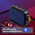 Pikkukuva 4 / 5: Kannettava langaton Bluetooth-kaiutin ulkokäyttöön Ipx7 vedenkestävä Hifi-subwoofer Kannettava ääni Tukee Bluetooth/Usb/TF/Fm