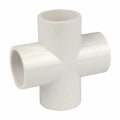Miniatyrbild 1 av 5: 10-pack 20mm 4-vägs korshuvud PVC-kontakter för kraftig konstruktion