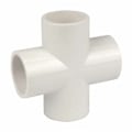 Pikkukuva 1 / 5: 10 kpl 20 mm:n 4-suuntainen ristipää PVC-liitin raskaaseen käyttöön