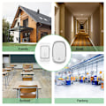 Miniatyrbild 1 av 6: 1V4 Digital Trådlös Dörrklocka för Hemmet, Plug-in, 36 Melodier, Vattentät, 300M