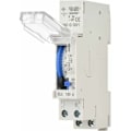 Miniatyrbilde 4 av 5: Mekanisk timer 24 timer 15 min timer skinnemontering innebygd batteri, Sul180A Ac220-240V grå