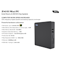 Miniatyrbild 6 av 8: Beelink Z83Ⅱ 4G+64GB Mini Dator Bluetooth4.0 WiFi för Windows 10/Linux US 100-240V