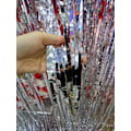Pikkukuva 2 / 4: 3,2 jalkaa x 9,8 jalkaa metallinen tinsel-foliohapsu verho juhliin