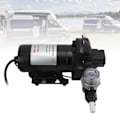Pikkukuva 1 / 8: 220V 11,3 LPM 50PSI Vedenpainekalvo Pumppu Itse Imuva Autolle RV:lle Jahdille Caravanille Merelle Veneelle