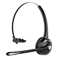 Pikkukuva 1 / 9: Bluetooth kuulokkeet/matkapuhelimen kuulokkeet mikrofonilla, langattomat toimistokuulokkeet, kuulokkeet pään yli, korvalla auton Bluetooth kuulokkeet matkapuhelimeen