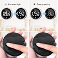 Miniatyrbild 3 av 8: Digital Kök Timer Rotation Nedräkningstimer Magnetisk Uppräkning
