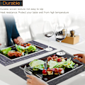 Miniatyrbild 4 av 5: Rektangulära placemats för köksbord och matsal