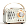 Pikkukuva 1 / 5: Retro Bluetooth-kaiutin, langaton vintage-kaiutin, ulkotilojen langaton kannettava Bluetooth-kaiutin