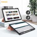 Miniatyrbillede 5 af 5: Etui kompatibel med Samsung Galaxy Tab S7 FE 12.4 5G/ S8+ Plus 5G 2022/ S7+ Plus 12.4 - Ultra tyndt med standfunktion Slankt PU-læder Passer