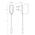 Miniatyrbilde 3 av 8: Lader strømforsyning 12V 2A