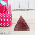 Miniatyrbild 7 av 8: Naturlig Kristallpyramid Violett, Helande Kristallpyramid för Meditation & Positiv Energi, Perfekt för Samlare och Entusiaster (Samlare)