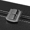 Miniatyrbillede 5 af 5: 1 stk. 6 rum PU læderboks etui til ur smykker display opbevaring organizer hot