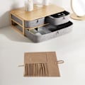 Miniatyrbillede 5 af 5: Makeup børste opbevaringspose, bærbar skønhedsværktøjspose, rullepose,