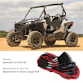 Miniatyrbilde 7 av 8: UTV Blinklys Rockerbryter ATV Vei-lovlig Lyssett Blinklys Blinklysrelé Seleutskifting for Polaris Ranger RZR Vertikal Grønn Blink