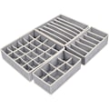 Miniatyrbillede 1 af 5: Foldbar skuffeorganisator i non-woven stof til opbevaring