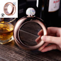 Miniatyrbillede 5 af 8: Armbånds-Flask, Håndlavet Krystal Låg Kreativ 304