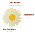 Miniatyrbilde 3 av 5: PVC Solsikke Gryteunderlag Varme Puter for Bord og Benkeplate,