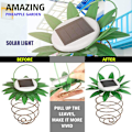 Pikkukuva 5 / 8: Suurempi 60 LED-ananassolaraulkovalaisin ripustettava lyhty