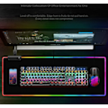 Miniatyrbillede 5 af 10: RGB Gaming Musemåtte, XXL, 800*300mm, Soft-Led-Musemåtte, Computertastatur-Musemåtter Matte, Sort