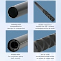 Miniatyrbillede 7 af 8: Actionkamera Selfie Stick 23 til 120CM Udtrækkelig Aluminiumlegering Anti-Slip Selfie Stick til Insta 360X3 GO 2 ONE RS X2 R X