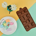 Miniatyrbillede 3 af 4: 2 stk. chokolade, kageform, silikone bageform,